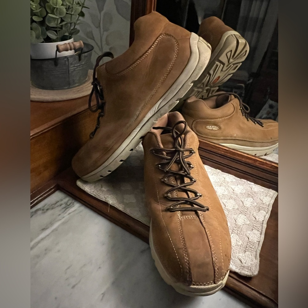 LUGZ Classic Brawn Casual Streetwear Lace Up Boots Brown‎ Tan Men's Size 13 GUC